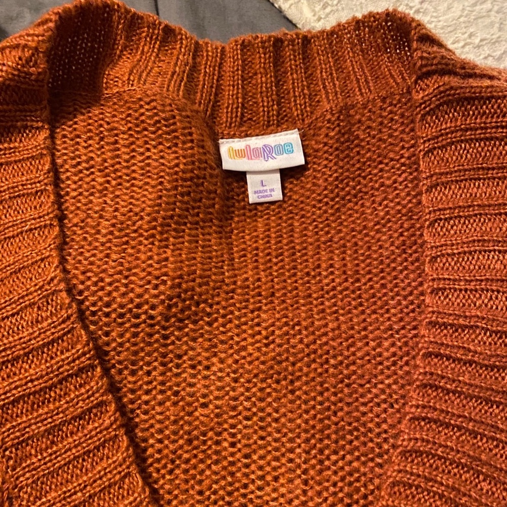 L lularoe Lucille cardigan EC
